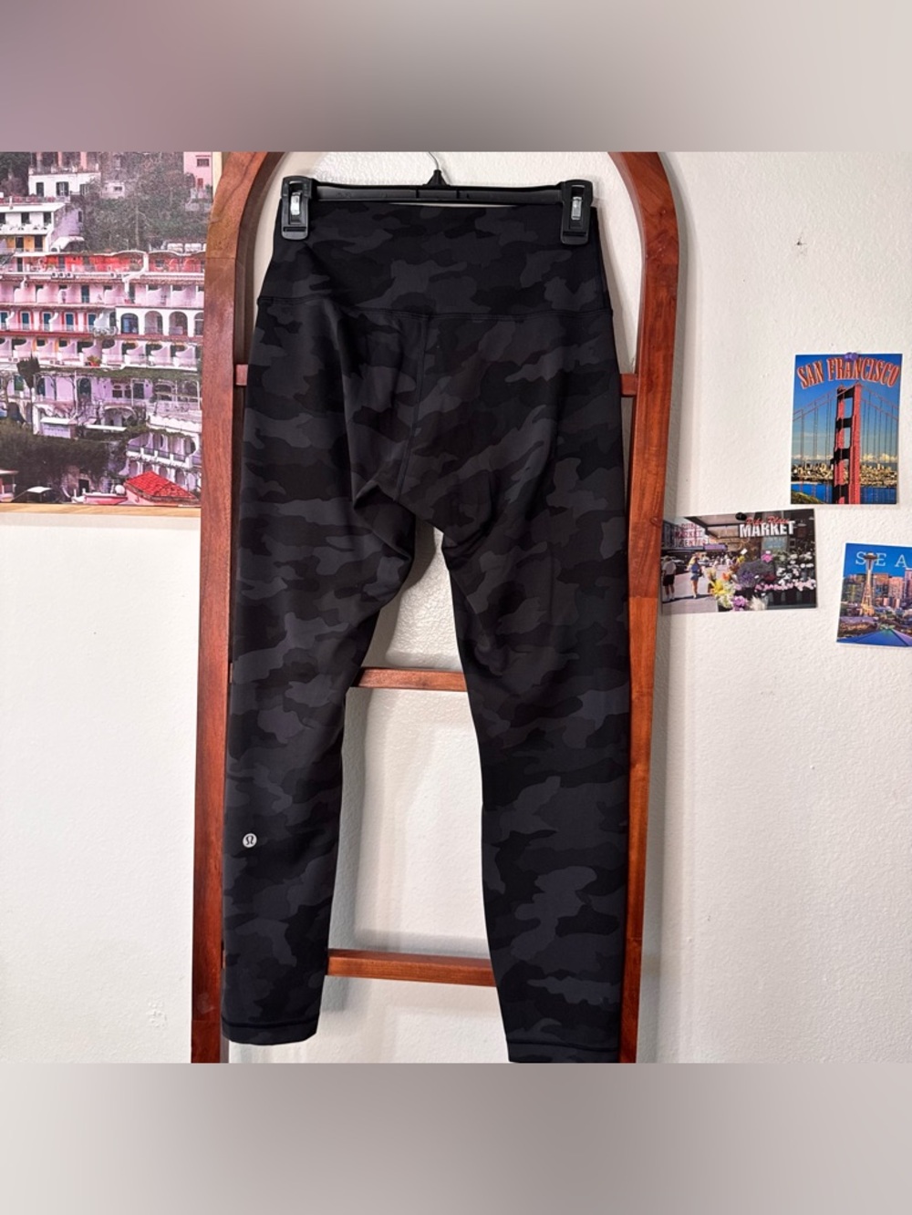 Lululemon Wunder Train Contour Fit High-Rise Leggings Tights 25" Camo - Picture 5 of 6